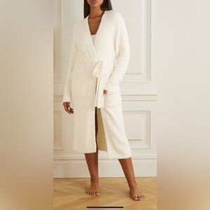 SKIMS Cozy Robe White L/XL